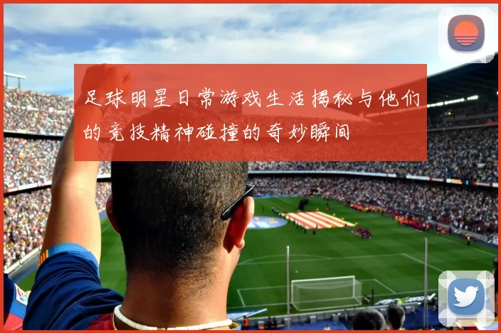 足球明星日常游戏生活揭秘与他们的竞技精神碰撞的奇妙瞬间