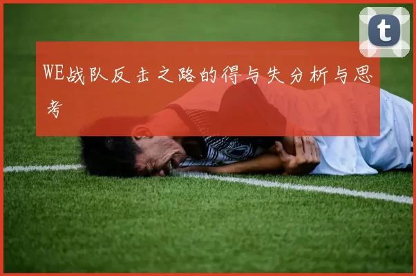 WE战队反击之路的得与失分析与思考