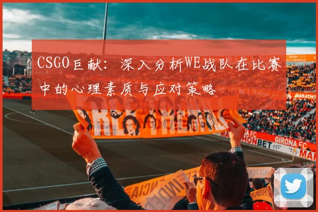 CSGO巨献：深入分析WE战队在比赛中的心理素质与应对策略